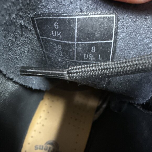 Dr. Martens 1460 Patent Leather Boots Black Lace Up Women’s Size 8 - Picture 11 of 11